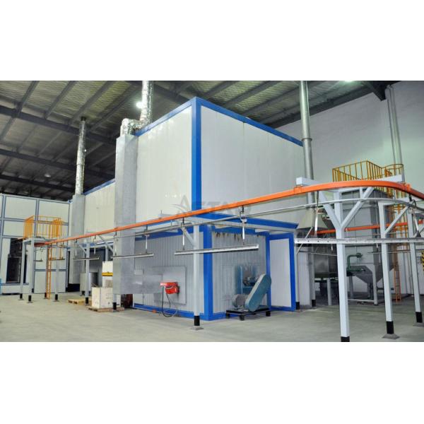 Energy Saving Powder Coating Curing Oven , Gas Powder Coating Oven