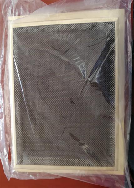 25mm 5.2mm Brass Ventilation Plate Honeycomb Ventilation Panels With Frame