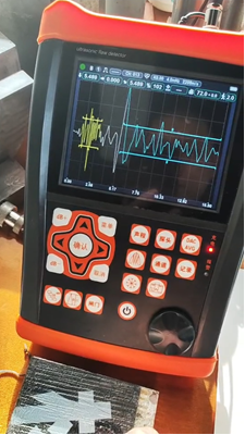 HFD-810 Ultrasonic Bond Flaw Detector 0-1000mm Detection Range Layer Thickness Adhesion Detector B-Scan Ultrasonic Flaw Testing Machine