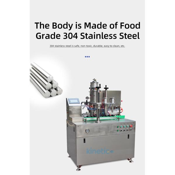 Latest Design Manufacturing Plant Hair Color Spray Filling Machine for Semi Automatic Paint Spray Aerosol Filling