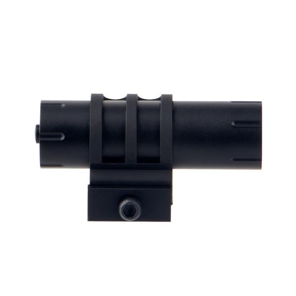 25.4 mm Angled Offset Low Profile Ring Mount For Light Devices Fit On Picatinny / Weaver Rail