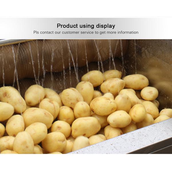 Ginger Potato Carrot Taro Sweet potato Yam Saiko persimmon papaya horseshoe Sealed Cover Type Peeling Machine Wash Washer Washing Cleaning