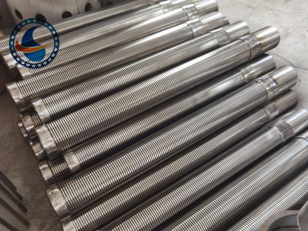 SS304 Rod Based Continuous Slot Wedge Wire Screen Pipe