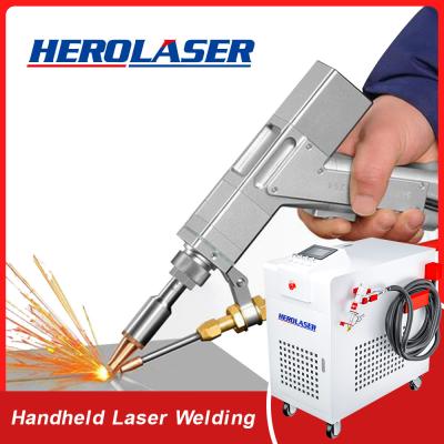 Metal SS 1000w 1500w 2000w Laser Welding Machine HEROLASER 3mm