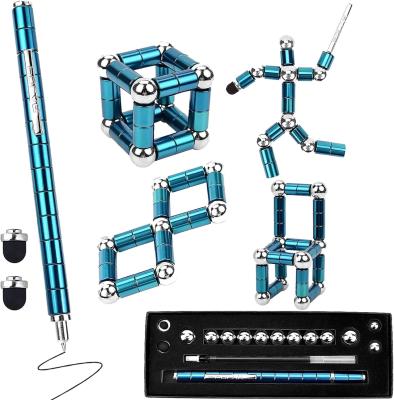 Multifunctional Deformable Magnetic Fidget Pen For Kids Creativity Exercise