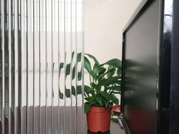 Reed Textured Glass Bathroom Panels para a janela 7mm das portas 8mm Nashiji