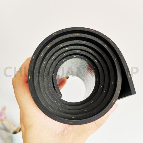 Anti Slip Cloth Insertion Flooring 2mm Silicone Rubber Sheet