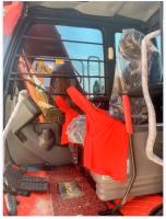 HITACHI ZX120 de segunda mano Excavadora hidráulica montada con un cubo de 0.52m3