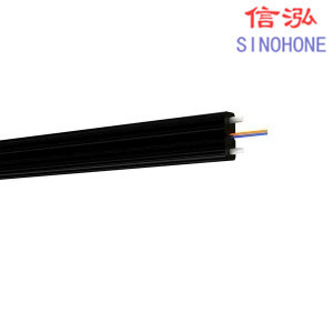 1 Km Fiber Optic Cable , 12 Core Multimode Fiber Optic Cable Aluminum Tape Armored