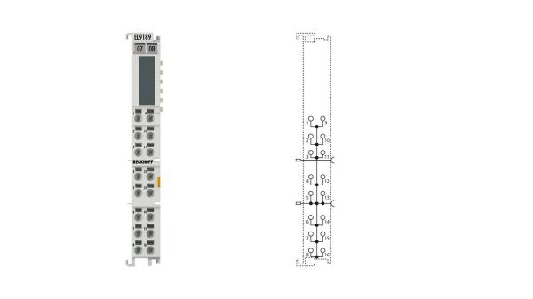EL9189 Beckhoff Potential Distribution Terminal 16 X 0 V DC