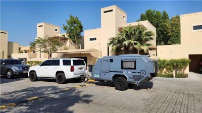 Reboque de acampamento RV caravana de alumínio leve 1400 kg fora de estrada