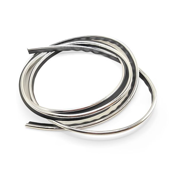 Furniture T Shape Decoration Tape Plastic Car Interior Slit Automotive Decorative Trim Strips Gold Pvc Edge Banding