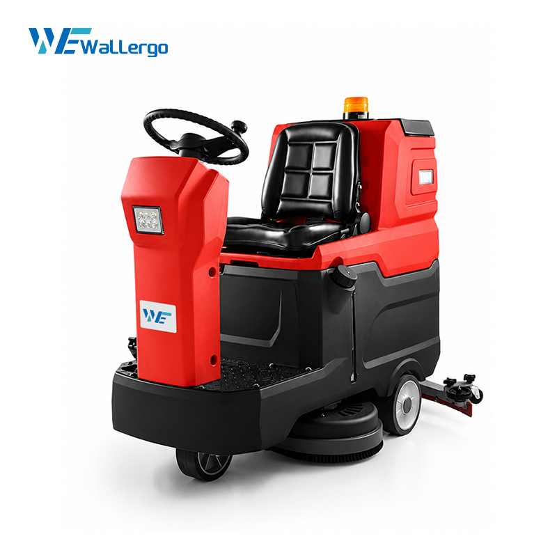 Best Sell Industrial Ride-on Double Brush Floor Scrubber Applicable to Large