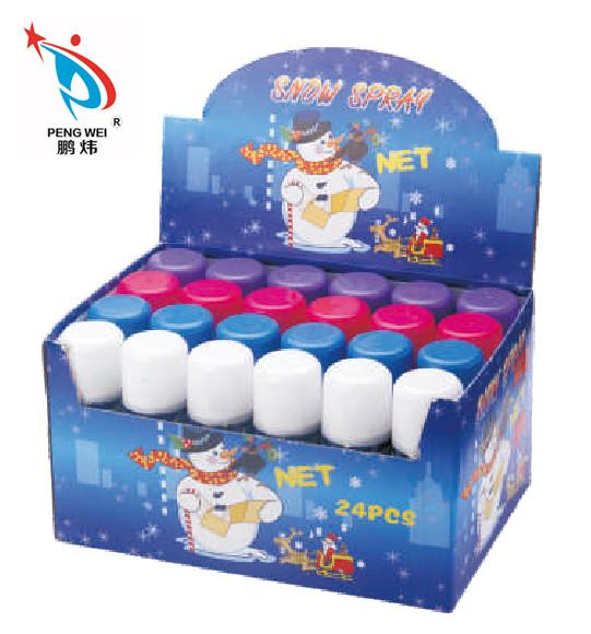 Multifunctional Fake Artificial Snow Spray 45g Nontoxic For Outside Joker Snow Spray