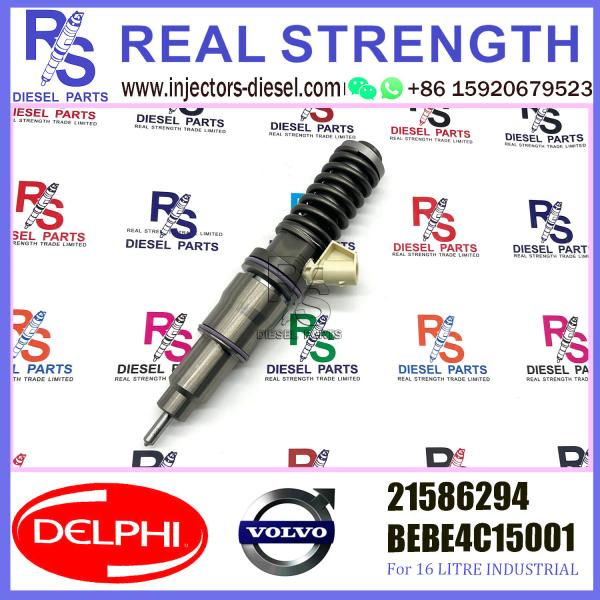 DELPHI 2pin injector 21586294 BEBE4C15001 Diesel pump Injector V-O-L-V  BEBE4C15001 E1 for OLVO 9.0 LITRE TRUCK