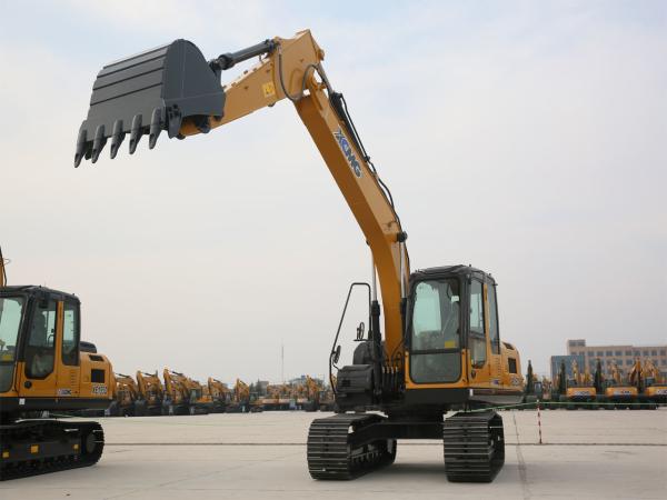 Máquina escavadora diesel XE150D da maquinaria de construção de estradas de XCMG com motor de Yanmar