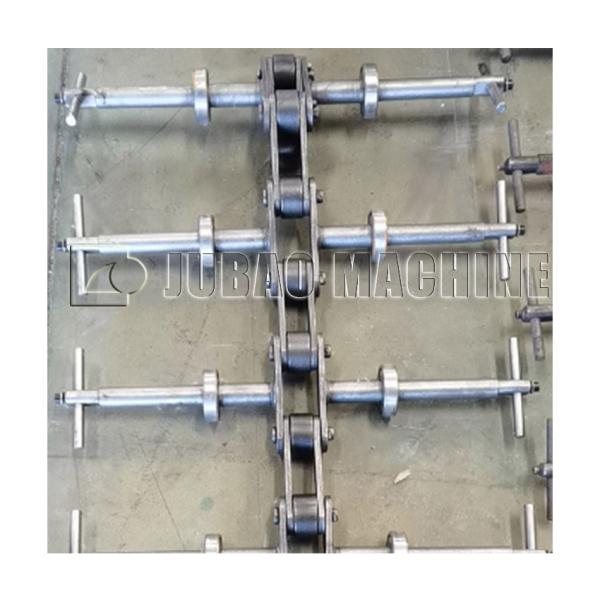 Accesorios de acero de la cadena del rodillo de la echada doble 7M M gruesos