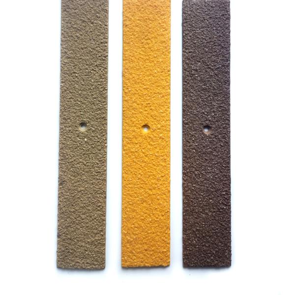 50mm Non Slip Fiberglass FRP Step Strip for Pultrusion Technique Safety Standards