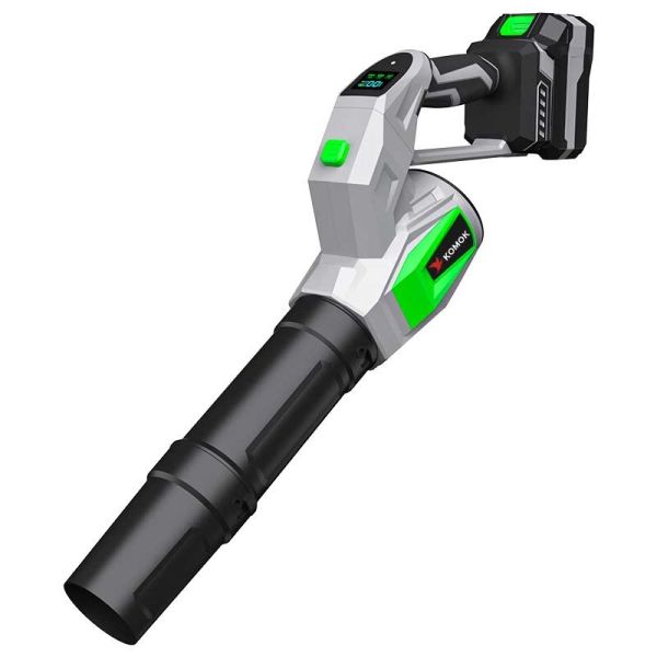550W Brushless Leaf Blower Factory Direct | 21V 535CFM High Power Cordless Jet Blower with 180-Degree Rotating Grip & 3-Speed LED Screen | Bulk Buy Garden Power Tools