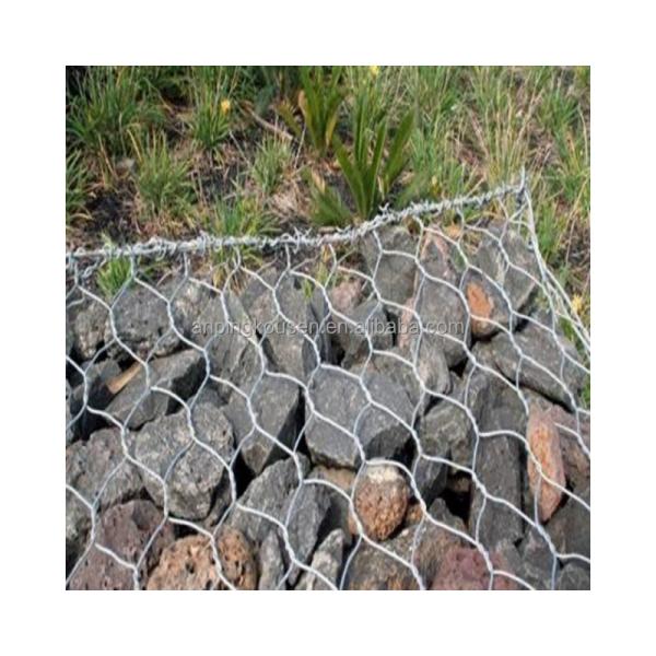 Hot Galvanized Gabion Basket Wall for River Construction and Bending Service