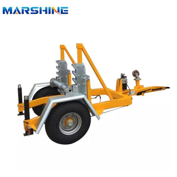 Oem Engineering Cable Spool Trailer Drum Handling Roller Machine