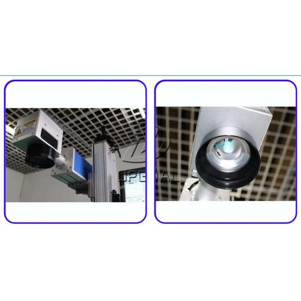 30W Coffee Spoon/Bearing/Aluminum Nameplate/Stainless Steel Cylinder Laser Marking Machine