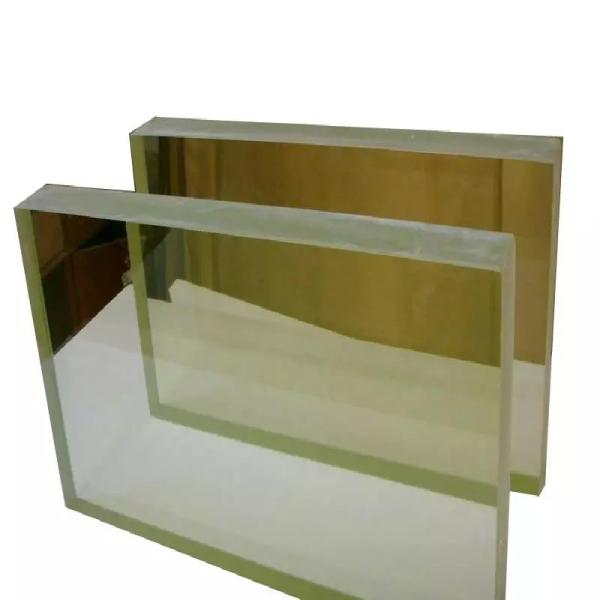 Equivalências de vidro diferentes da ligação da radiologia X Ray Radiation Protection Lead Glass