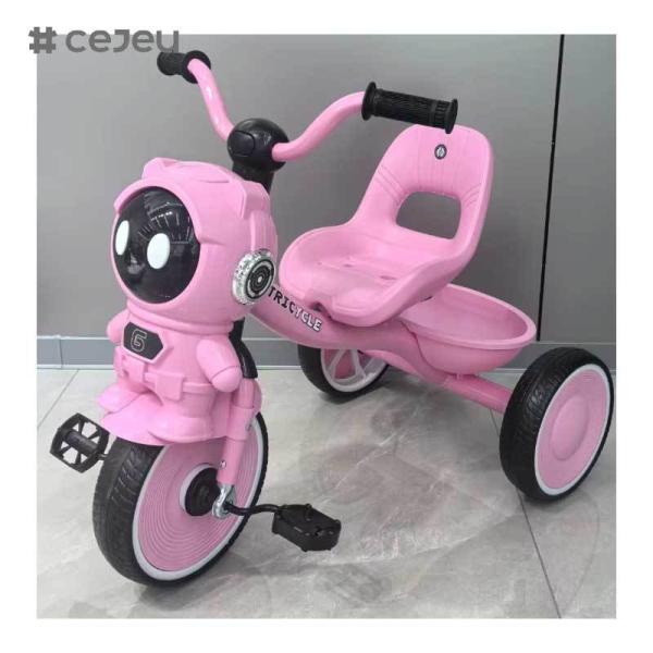 CJ-BDW-607 2025 Hot Sale Custom Toddler Tricycle Kids 3 Wheel Music Ride Car Toys 2-4 Years Wholesale Kids Trikes Children
