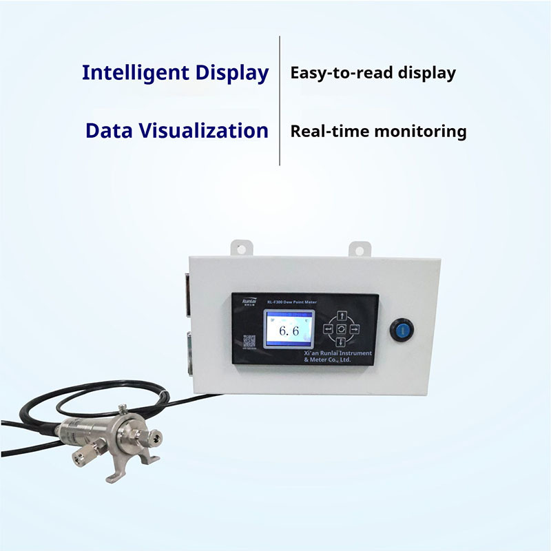 Explosion Proof Dew Point Analyzer Metal Construction With Sound Alarm Industrial Detector