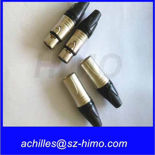 push pull self-locking wholesale Neutrik NC3FXX female XLR 3-pin Connector,