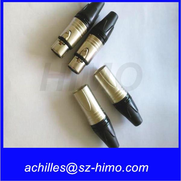 high quality wholesale Neutrik NC3MXX Male XLR 3-pin Connector, Nickel Shell, Silver Contacts