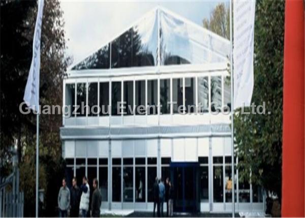 Double Decker Tent Strength Aluminum Structure Fire Retardant For Trade Show Event
