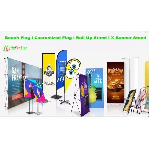 Quick Assembly Disassembly Advertising Display Stand LED Lighting