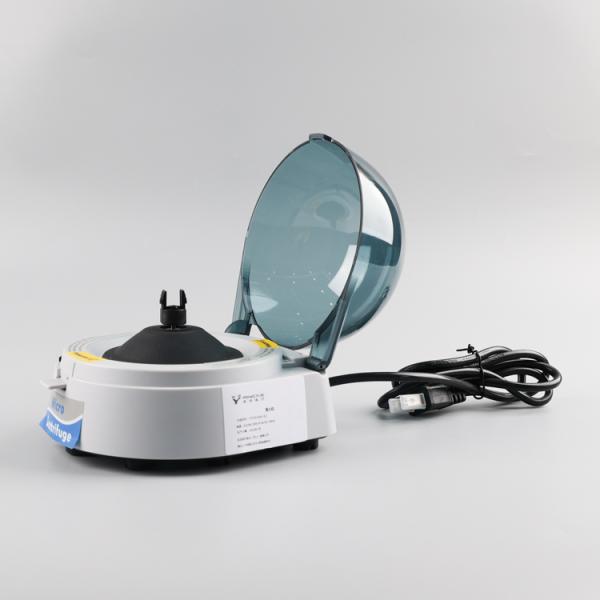 CE Plasma Gel Mini Centrifuge For PCR Tube Strip Clamshell Switch Experiments Центрифуга геля плазмы КЭ мини для оборудования безопасности лаборатории экспериментов переключателя прокладки пробирки ПЦР