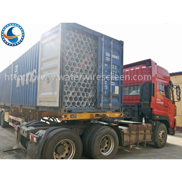 OD 216 Johnson V Wire Slotted Water Well Screen Tube