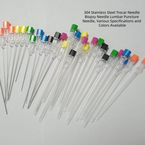 304 Stainless Steel Trocar Needle Biopsy Needle Customizable Size Color