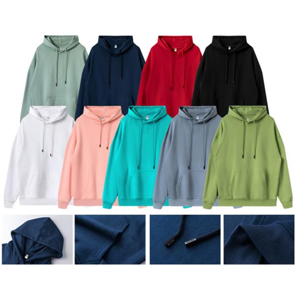 Oem Factory Manufacturer Custom Logo Embroidery Print School Golf Multicolor Hoodie