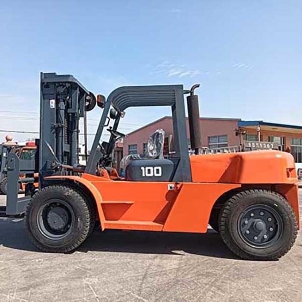 CPCD100 10 Ton Diesel Forklift Chinese Xichai 4df3 Diesel Counterbalance