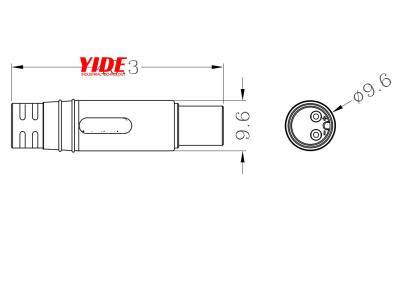 60V 10A Ebike Battery Connector Plug 2 PIN Famale Connectors