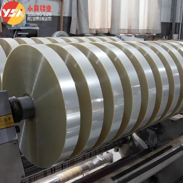 PET Poly Laminated Aluminum Foil 100mm Thickness Polyester Air Duct Film