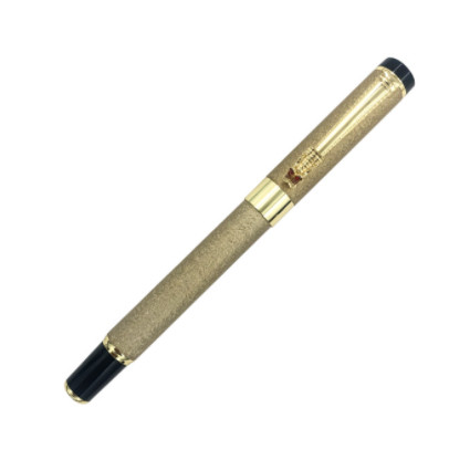 Newly Business Pen with Customized Logo Metal Bead Pen Signature Gift Pen Black Set Pen with Gift Box