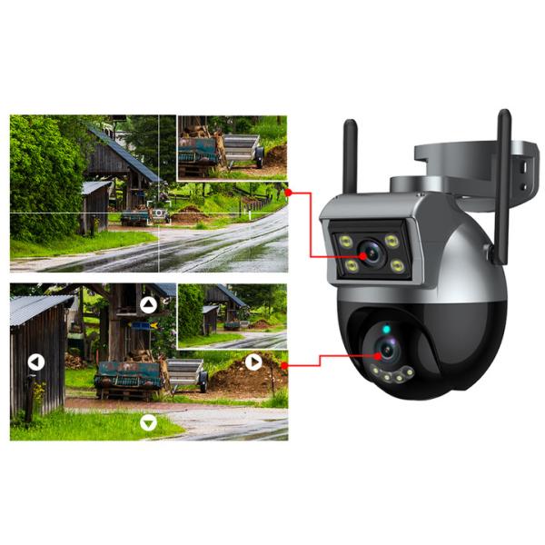IP66 Weatherproof Wireless Surveillance Camera with Motion Detection and Tuya Network