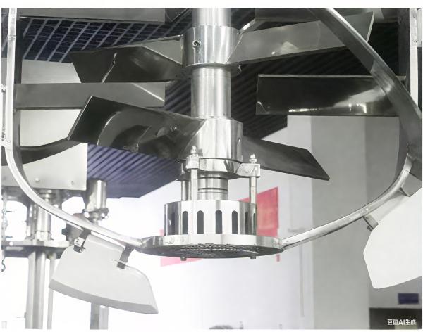 Acero inoxidable mezclador de emulsionador de vacío de calefacción con tanque cubierto 300L