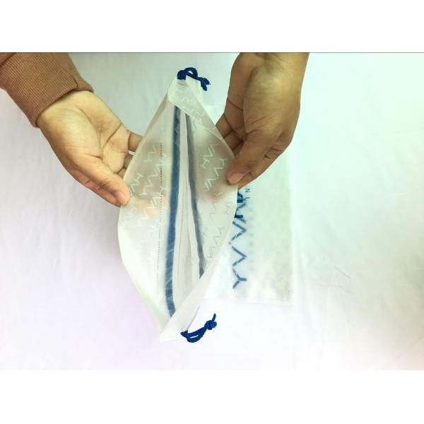 Изготовленные на заказ сумки Drawstring для подарка, сумки Drawstring двойных слоев небольшие