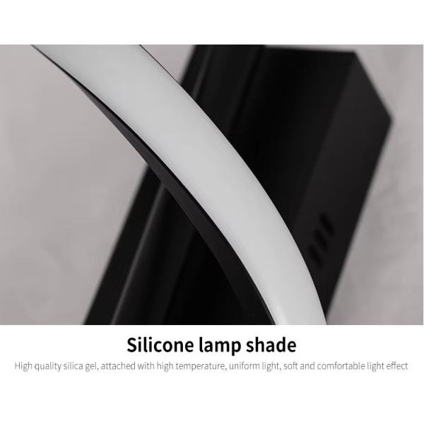 Lampe murale à LED moderne 10W Blanc frais 4000K Aluminium or Lampe murale intérieure pour le couloir de la chambre à coucher