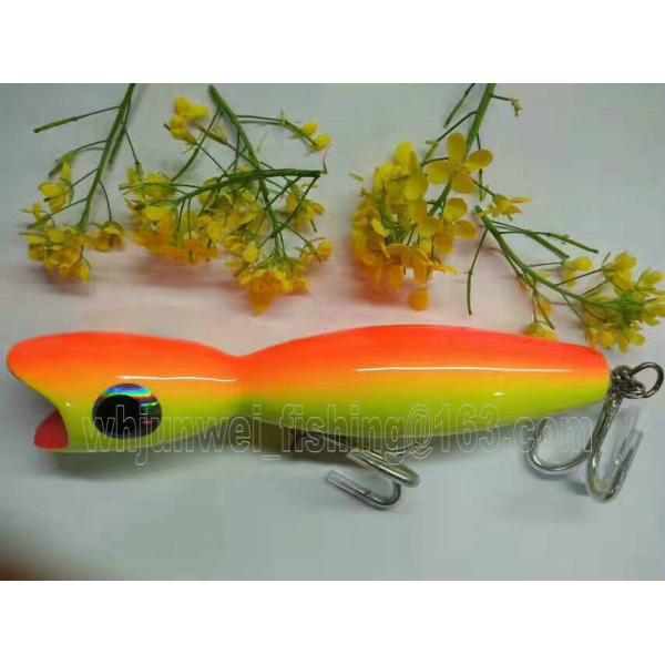 new 20cm/110g best sale wooden popper fishing hard lure popper bait/saltwater/trolling lure