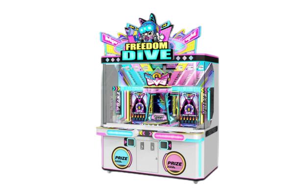 New Amusement Park Prize Redemption Marble Pusher Coin Operator Game Machine