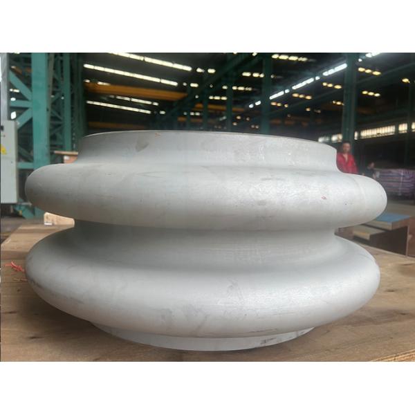 Промышленно покрытые полусферные головки резервуаров из кортеновской стали при строительстве сосудов под сферическим давлением