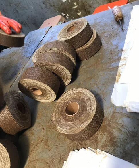 管路腐食防止用150mm幅の石油テープ
