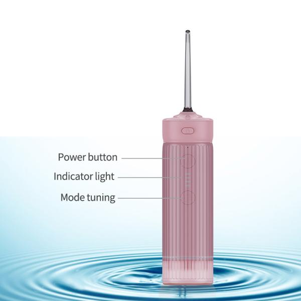 IPX7 Waterproof Mini Water Flosser Device With 1100mah Lithium Battery